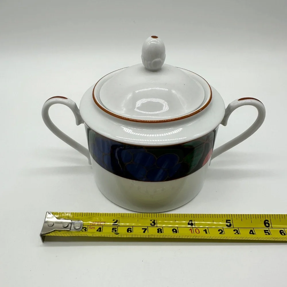 Noritake Forest Bounty Sugar and Creamer Set Pattern #4058